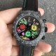 Daytona Diw 40mm Carbon/NY O Colorful Dial NOOB SA4130