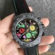 Daytona Diw 40mm Carbon/NY O Colorful Dial NOOB SA4130