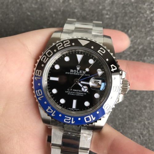 GMT II 116710BLNR 904L SS/SS Blk ARF Asia 3186 CHS