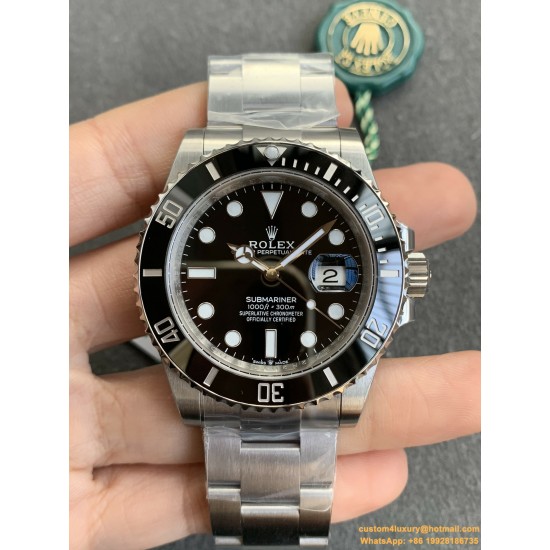Submariner 126610LN 41mm SS/SS Black Dial VSF VS3235
