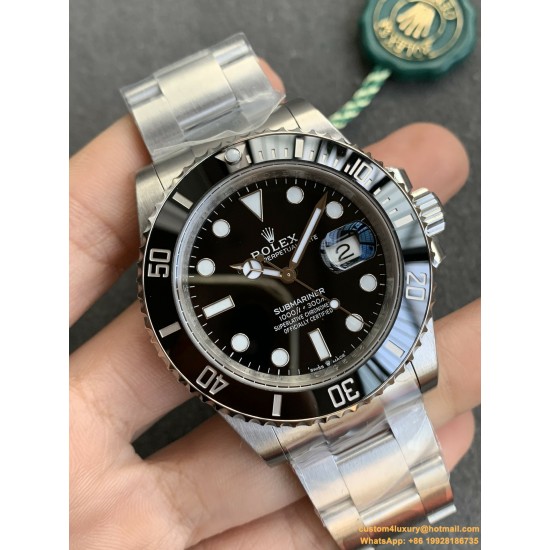 Submariner 126610LN 41mm SS/SS Black Dial VSF VS3235