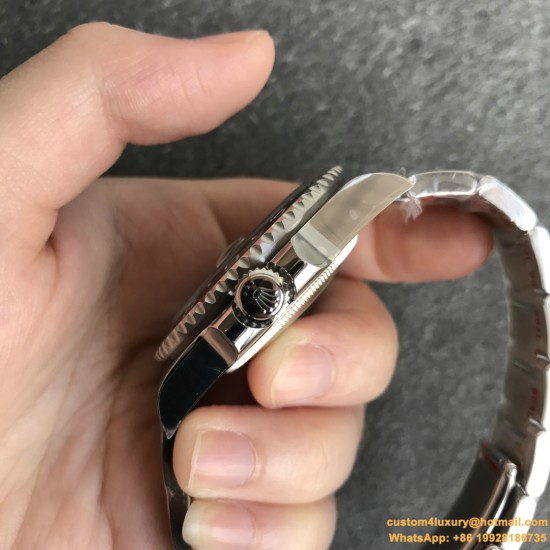 GMT II Blk/Blk SS/SS Noob A3186 Hour Hand Adj
