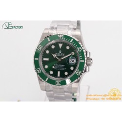 Submariner 116610LV Hulk 40mm SS/SS Green Dial VSF VS3135
