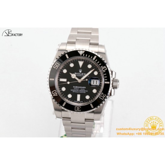 Submariner 126610LN 41mm SS/SS Black Dial VSF VS3235
