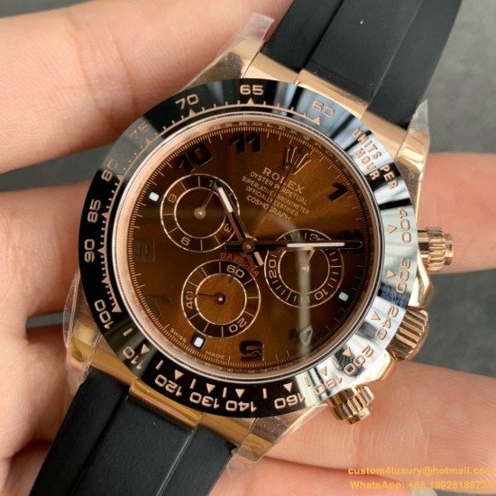 Daytona 116515 40mm RG/RU Brown/Num NOOB DD4130