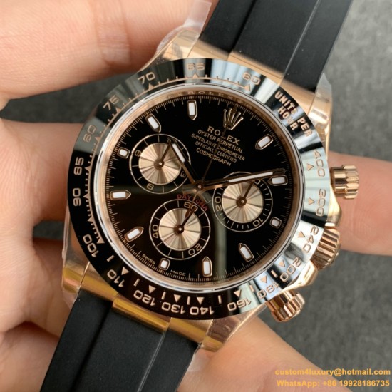 Daytona 116515 40mm RG/RU Black/Gold NOOB DD4130