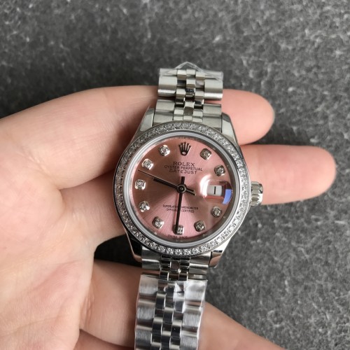 Datejust 279139 28mm Jub Dia SS/SS Pink/Dia GSF A2671