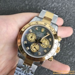 Daytona 116503 40MM YG/SS Black/Dia BLSF DD4130