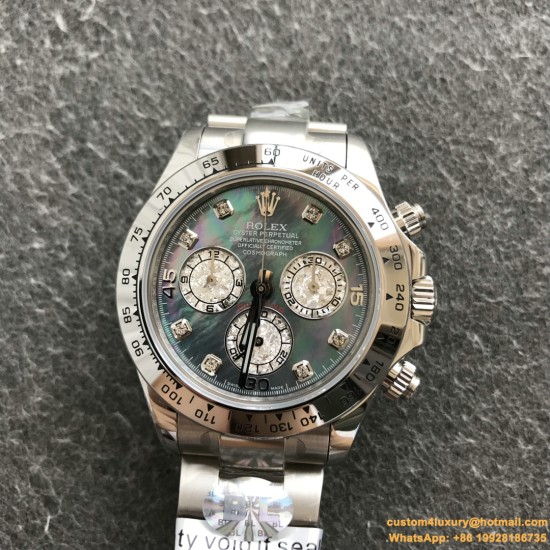 Daytona 116503 40MM Oys SS/SS Green/Dia BLSF DD4130