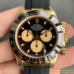 Daytona 126518 40mm YG/RU Black/Stk NOOB SH4131 Super Clone