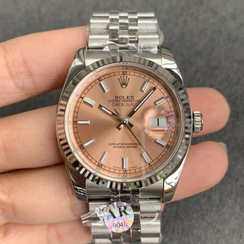 Datejust 126234 36mm Jub SS/SS RG/Stk ARF VR3235