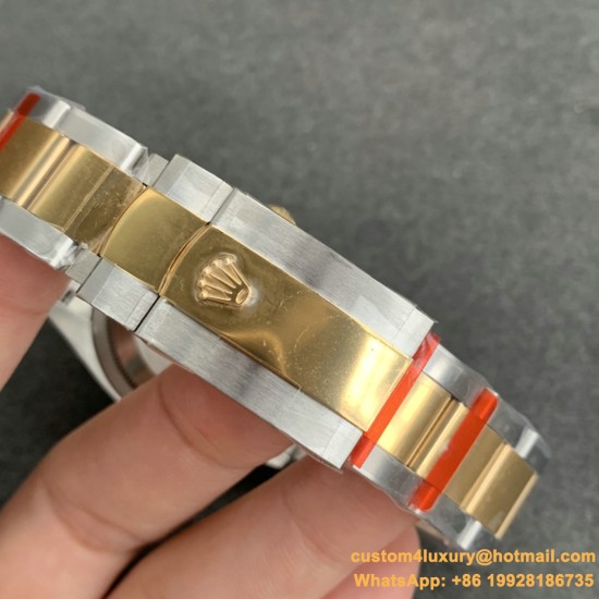 DateJust 36mm Oyst Dia 904L YG/SS Gold/Rmn EWF A3235