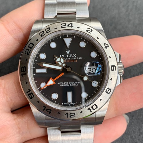 Explorer II 216570 SS/SS Black GMF Asia 3187 CHS