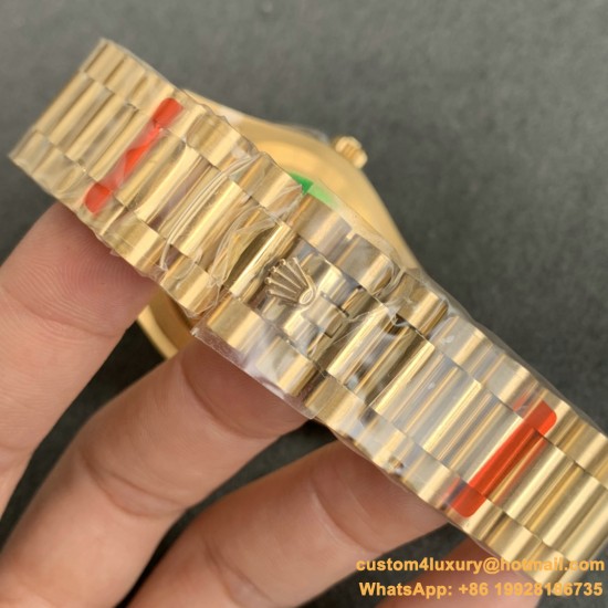 DayDate 40mm YG/YG Gold/Stk V2 EWF A2836