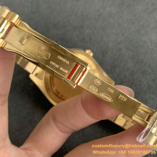 DayDate 40mm YG/YG Gold/Stk V2 EWF A2836