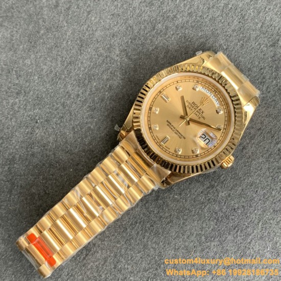 DayDate 40mm YG/YG Gold/Stk V2 EWF A2836