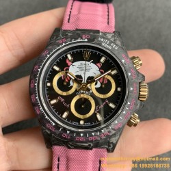 Daytona Diw 40mm Pink FC/NY Black Dial WWF A7750