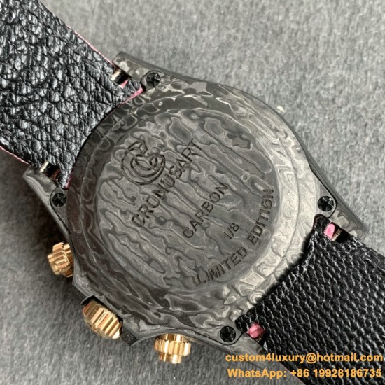 Daytona Diw 40mm Pink FC/NY Black Dial WWF A7750
