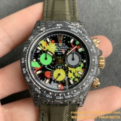 Daytona Diw 40mm Green FC/NY Black DIal WWF A7750