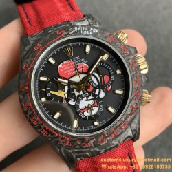 Daytona Diw 40mm FC/NY Black Dial WWF A7750