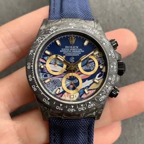 Daytona Diw 40mm FC/NY Dark Blue Dial WWF A7750