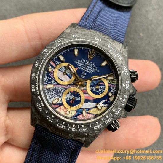 Daytona Diw 40mm FC/NY Dark Blue Dial WWF A7750