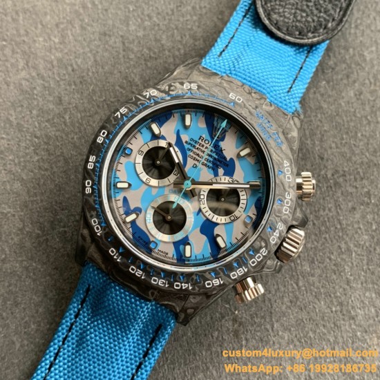 Daytona Diw 40mm FC/NY Grey-Blue Dial WWF A7750