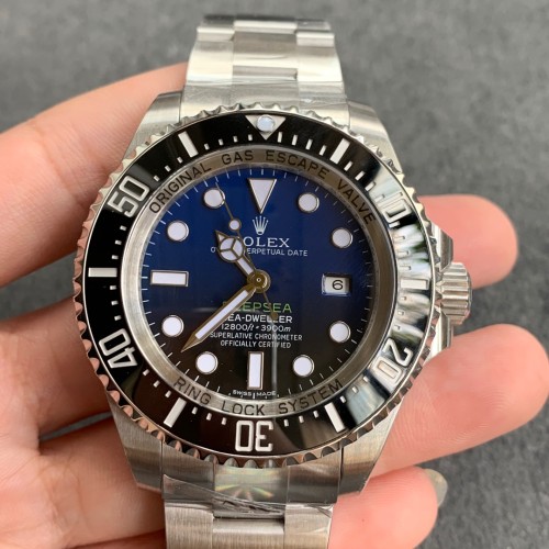 DeepSea Dweller 116660 904L SS/SS Blue ARF V2 SH3135