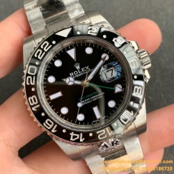 GMT II 116710LN 904L SS/SS Blk ARF Asia 3186 CHS