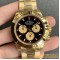 Daytona 116508 YG/YG Black Dial 904L NOOB SA4130