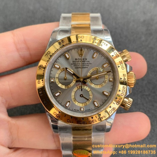 Daytona 126503 40mm YG/SS Gold/Stk NOOB SH4131 Super Clone
