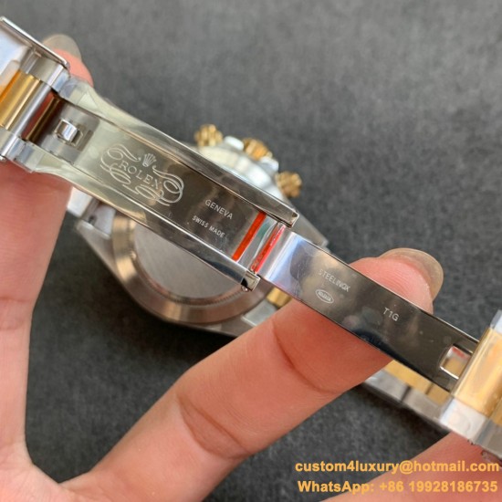 Daytona 116503 40mm YG/SS Black/Stk NOOB SA4130