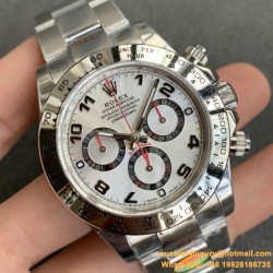Daytona 116509 40mm SS/SS White/Dia NOOB DD4130