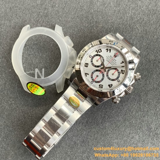 Daytona 116509 40mm SS/SS White/Dia NOOB DD4130