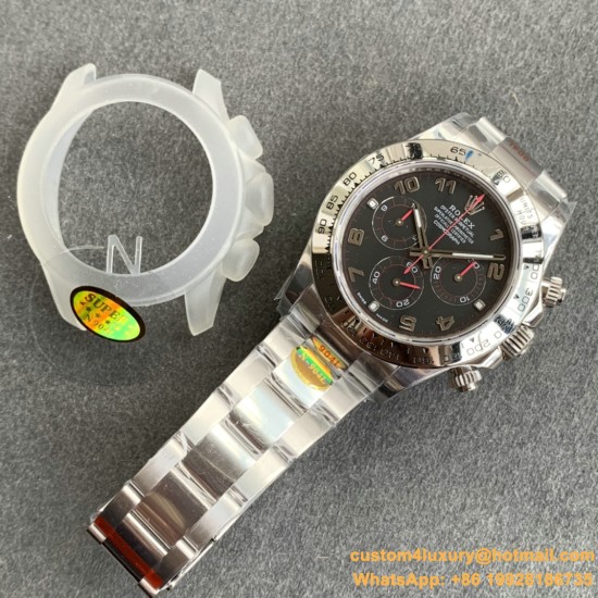 Daytona 116509 40MM SS/SS Black/Num NOOB DD4130