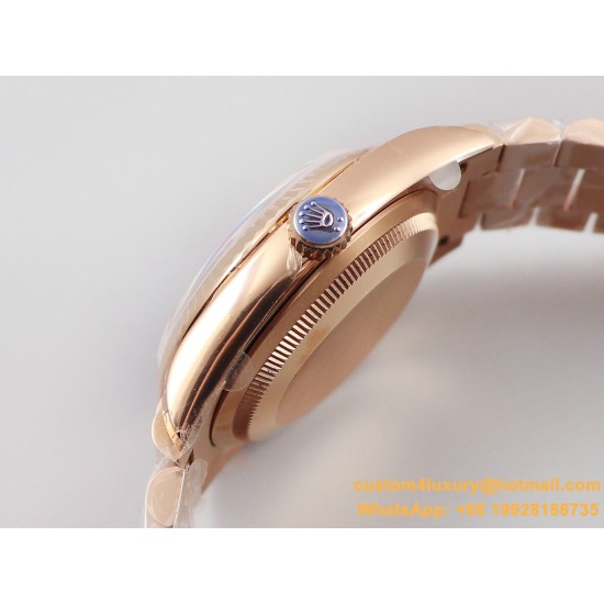 DayDate 36mm Flt Pres RG/RG RG Diam EWF A3255 Mod