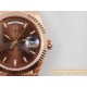 DayDate 36mm Flt Pres RG/RG Brown EWF A3255 Mod