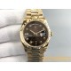 DayDate 128238 36mm YG/YG Brown/Dia QF V3 VR3255(Gain Weight)