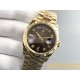 DayDate 128238 36mm YG/YG Brown/Dia QF V3 VR3255(Gain Weight)