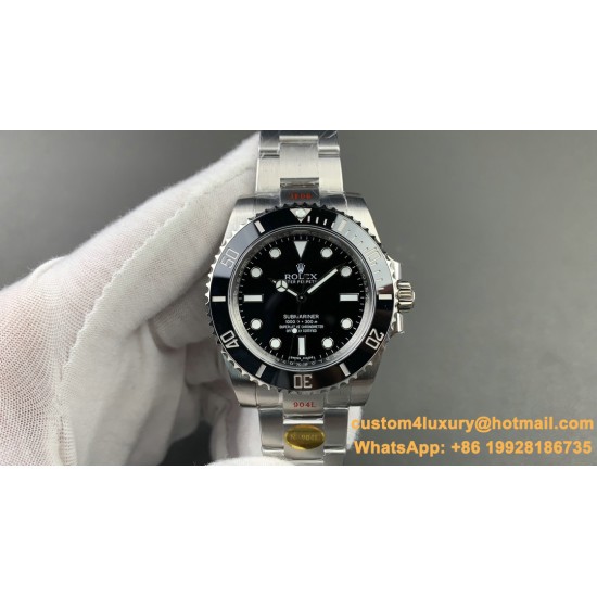 Submariner No Date 114060 40mm ceramic 904L NOOB VS3130