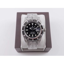 Submariner Diamond 904L SS/SS Black Dial A3135