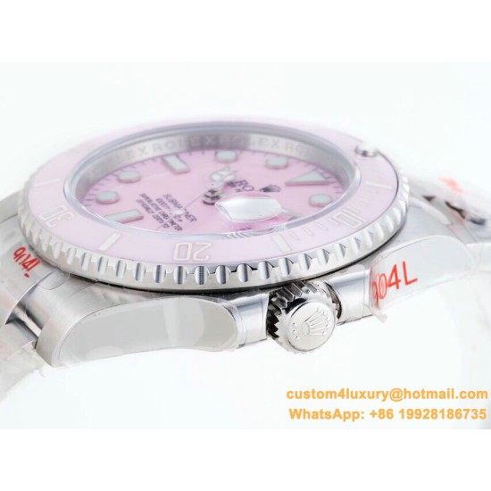 Submariner 116619LB 40MM 904L Pink/Dot SS/SS GMF VS3135