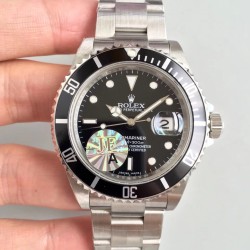 Submariner 126610LN 41MM 904L SS/SS Black Bezel JF VR3235