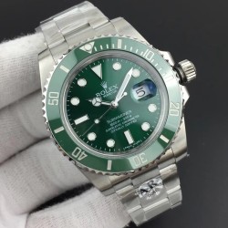 Submariner 116610LV Hulk 40mm SS/SS Green Dial ARF VS3135