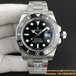 Submariner 116610LN 40mm SS/SS Black Dial ARF VS3135
