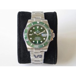 Submariner 116610LV 904L SS/SS Green VRF Asia 3135