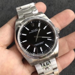 Rolex - Oyster Pert. 39mm 114300 904L SS/SS Black ARF A3132