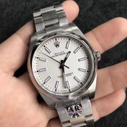 Rolex - Oyster Pert. 39mm 114300 904L SS/SS White ARF A3132