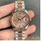 ROLEX - DATEJUST - LADY 31mm Oys Flt RG/SS Pink Dia GSF A2671