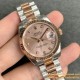 ROLEX - DATEJUST - LADY 31mm Oys Flt RG/SS Pink Dia GSF A2671